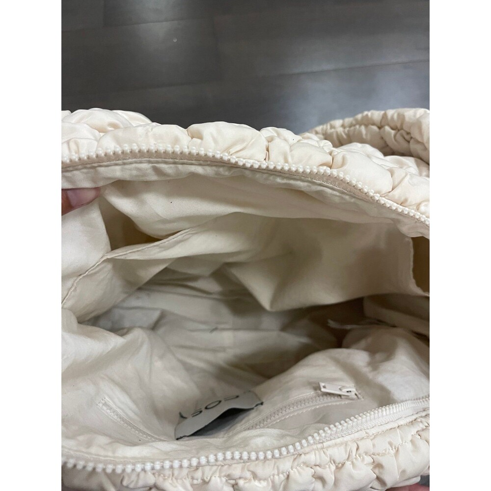 COS Quilted Oversized Shoulder Bag Off White - Picture 4 of 5